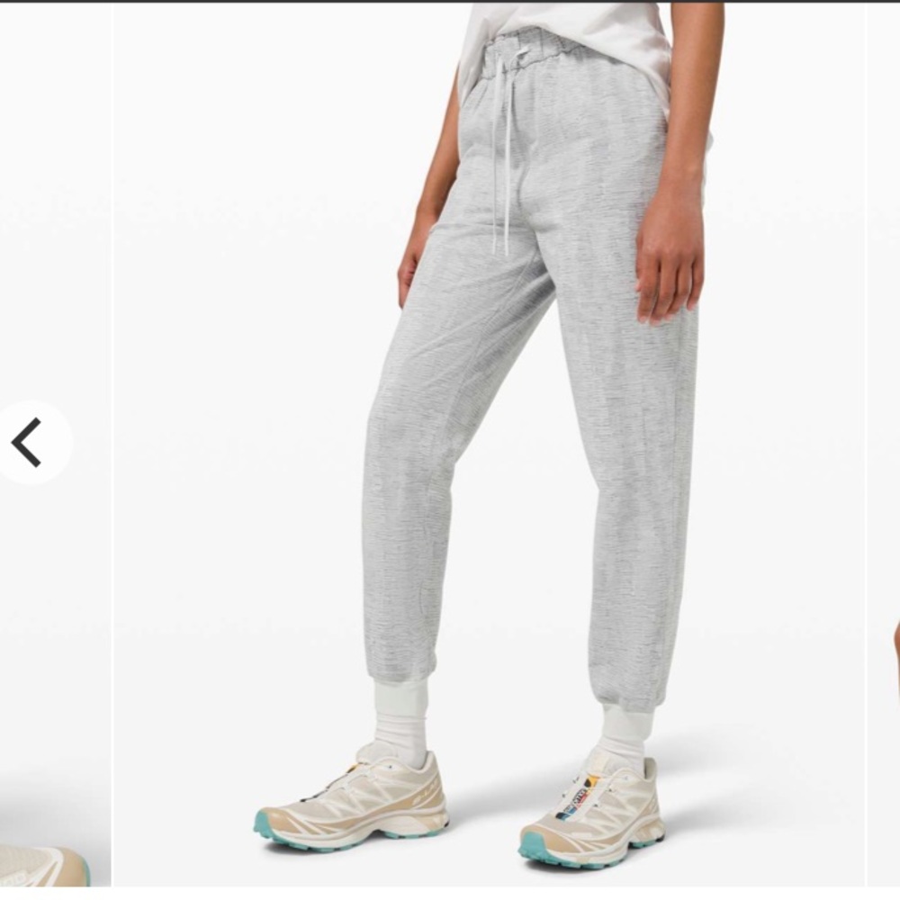 Lululemon Stretch High Rise Jogger Gray 4